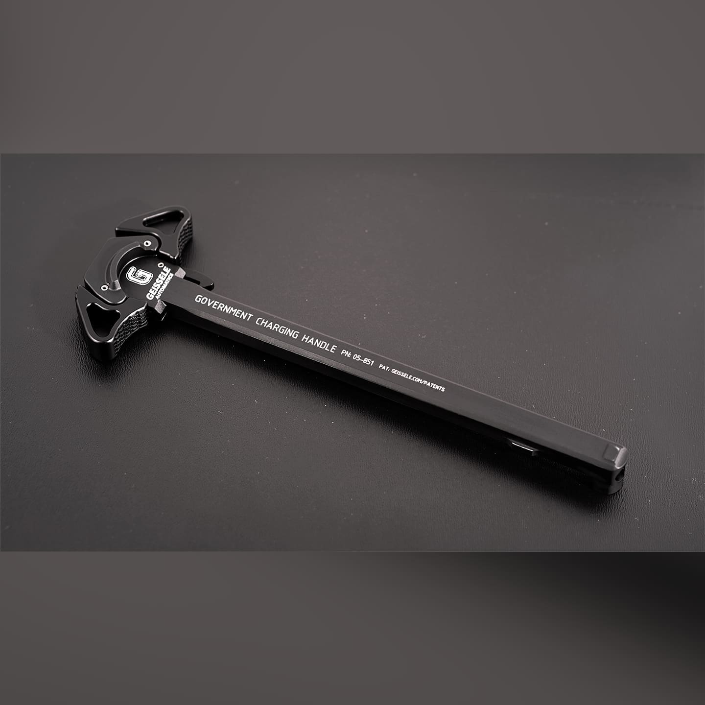 Geissele Government Charging Handle-Black | Simple Man Armory