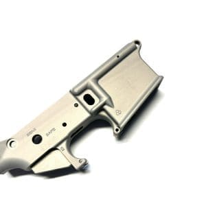 Hodge Defense HDSI MOD 1 Lower Receiver-Stripped Clear Anodize