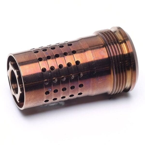 Q Cherry Bomb Muzzle Brake 1/2x28 (7.62 Bore)