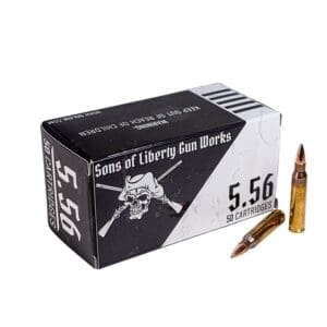 Sons of Liberty Ammunition 5.56 77gr HPBT 50rd