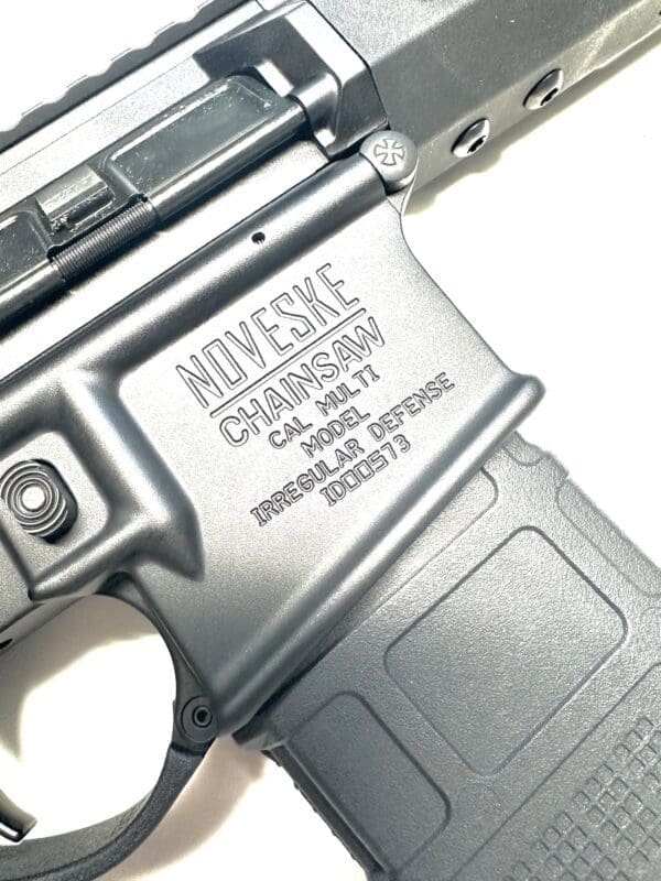 Noveske x Irregular Defense Chainsaw 11.5” Rifle 5.56-BLACK ANODIZE - Image 5