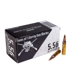 Sons of Liberty Ammunition 5.56 55g FMJ 50rd