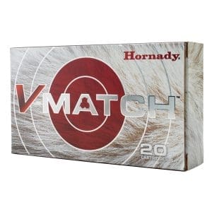 Hornady V-Match 6mm ARC Ammo 80gr Hornady ELD-VT Polymer Tip-20rd