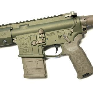 Hodge Defense HDSI MOD 2 12.5″ Pistol 5.56mm-Elite OD Green Cerakote
